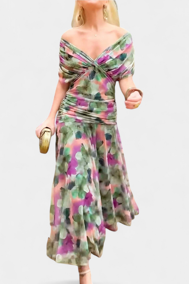 Hailey | Elegant Dress With V-Neckline