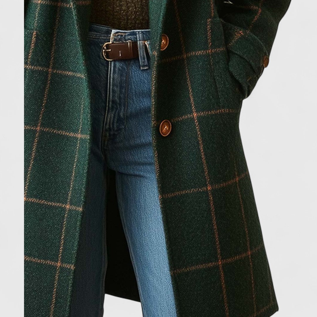 Farah | Classic Check Coat