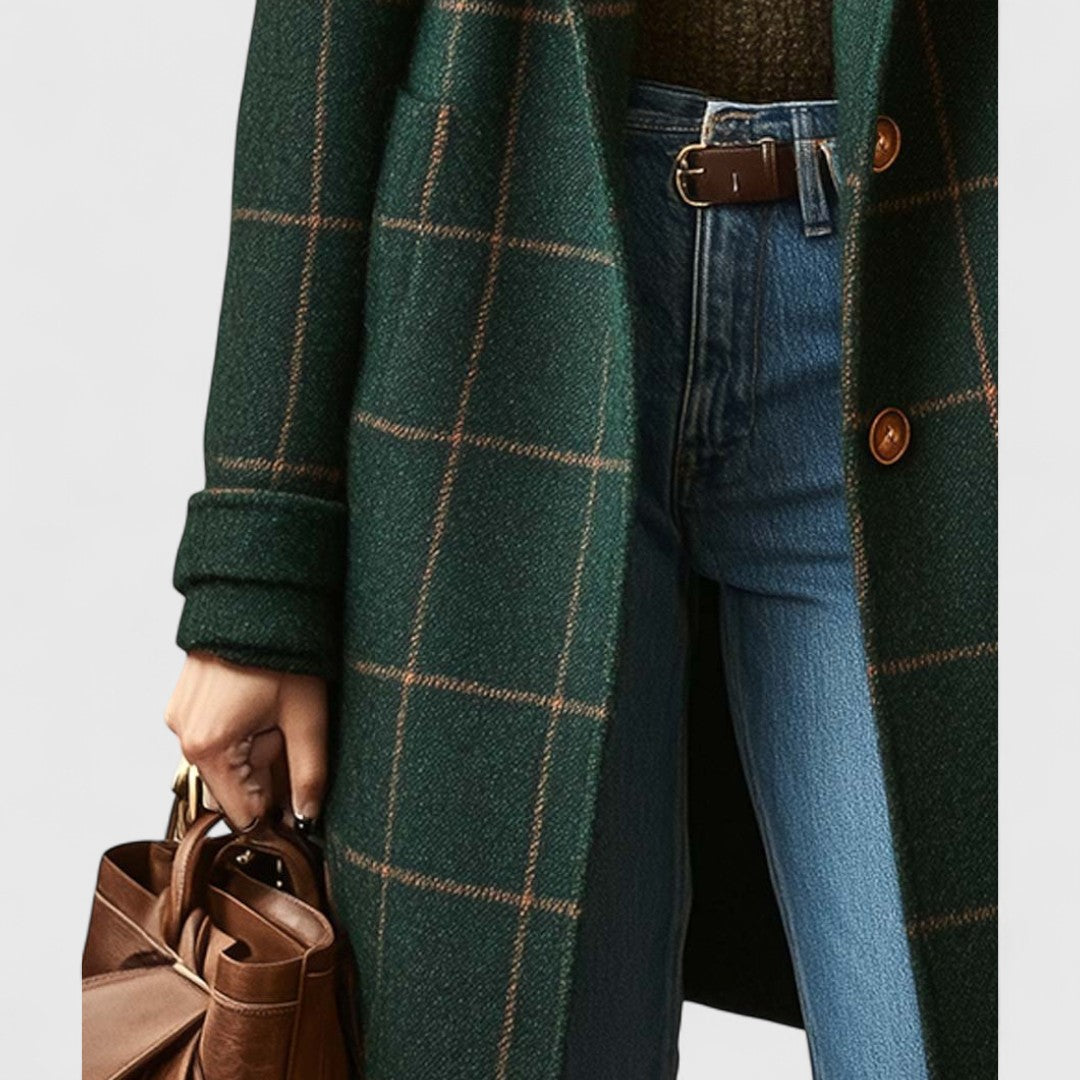 Farah | Classic Check Coat