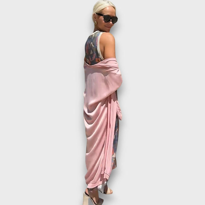 Sophia – Maxi dress with cardigan